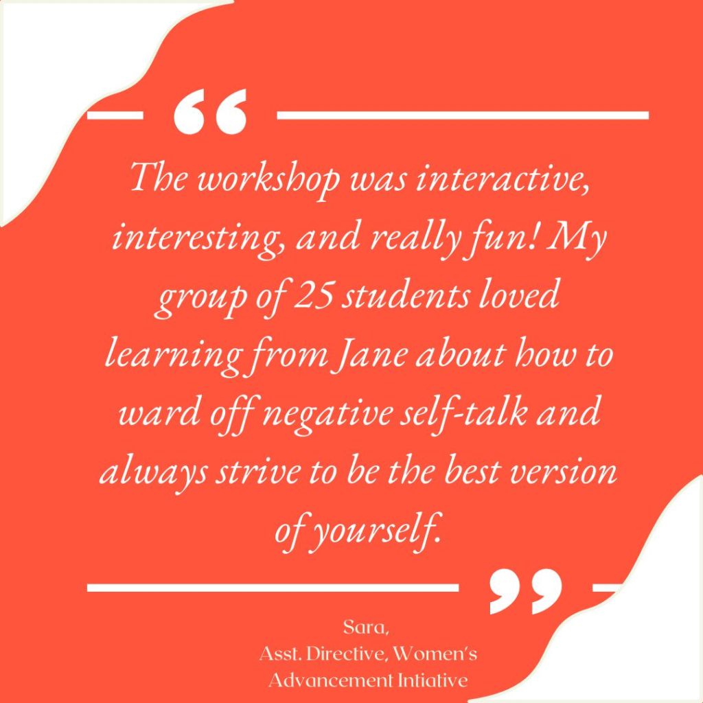 Sara – Assistant Director of The Women’s Advancement Initiative at Hartford&nbsp;University